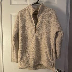 Wool ivory sweater